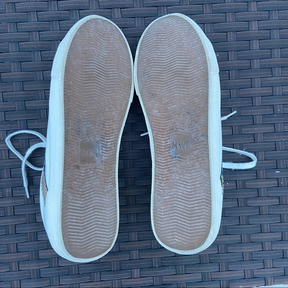 SIDEWALK LOW-TOP SNEAKERS SNAKE METALLIC LEATHER - Picture 8 of 13